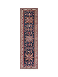 Gooch Oriental Supreme Kazak Runner Rug, Blue, L302 x W84 cm