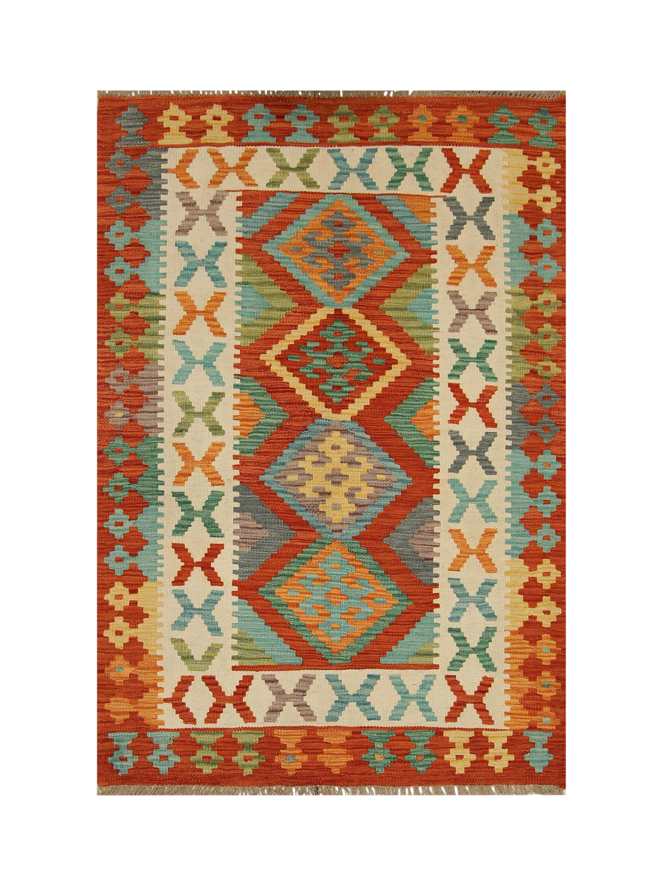 Gooch Oriental Kelim Rug, Multi, L149 x W103 cm