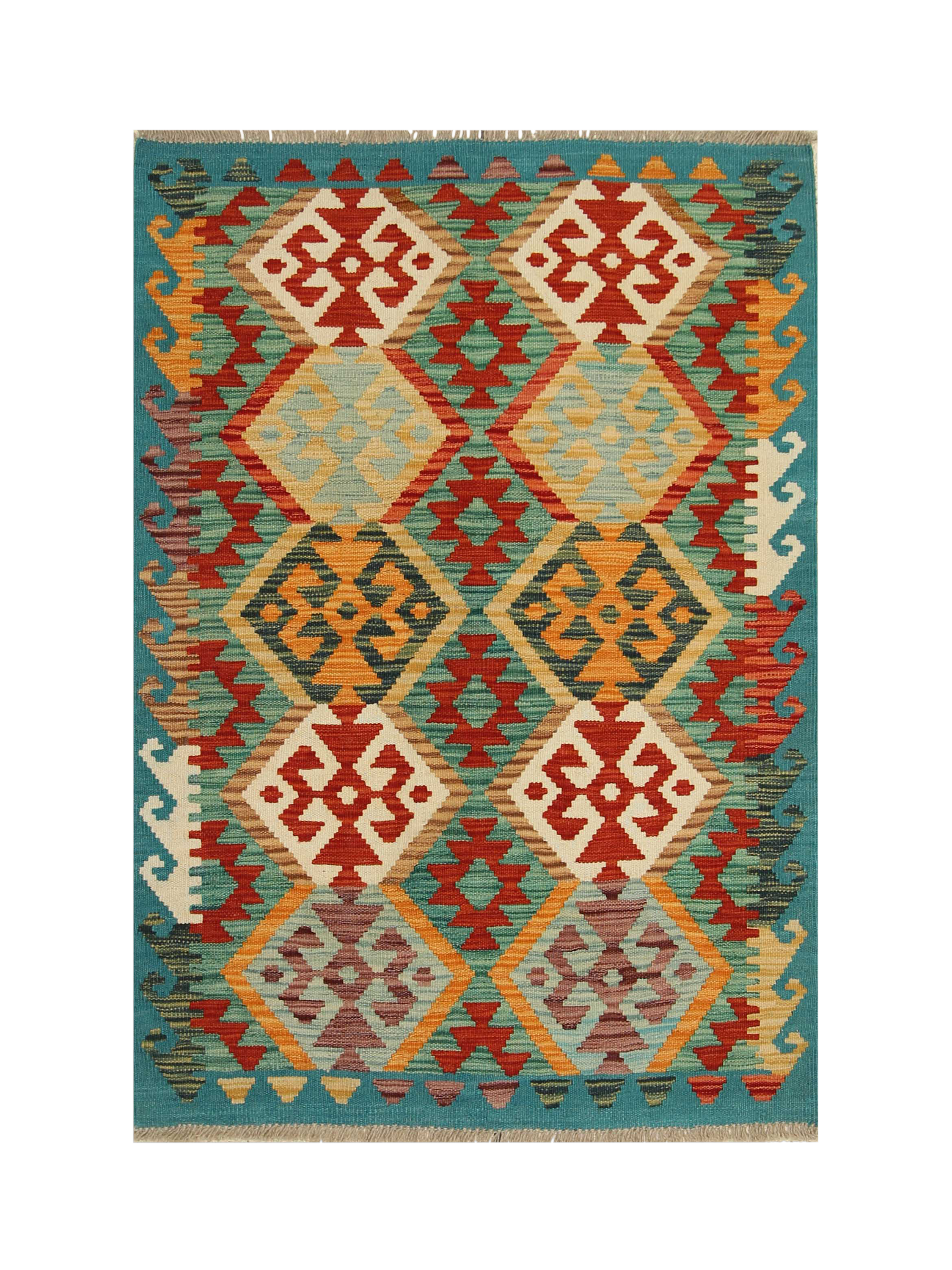 Gooch Oriental Kelim Rug, Multi, L150 x W106 cm
