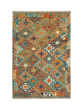 Gooch Oriental Kelim Rug, Multi, L184 x W127 cm