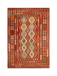Gooch Oriental Kelim Pure Wool Rug, Multi, L246 x W176 cm