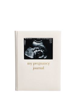 Pearhead My Pregnancy Journal, Beige