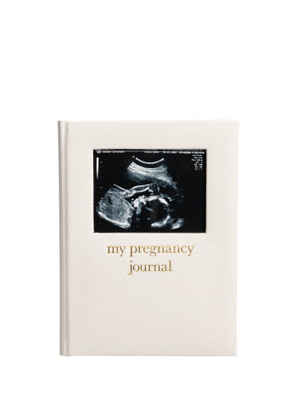 Pearhead My Pregnancy Journal, Beige