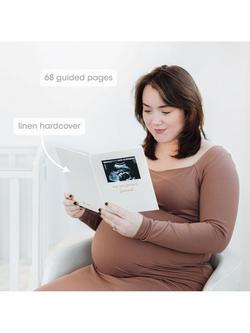 Pearhead My Pregnancy Journal - view 2, Beige
