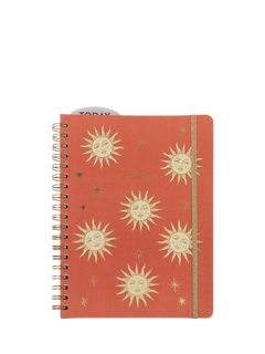 DesignWorks Ink Sun 2026 Diary, Orange