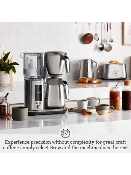 Sage Luxe Brewer Thermal Filter Coffee Machine, Brushed Stainless Steel - view 2, Brushed Stainless Steel