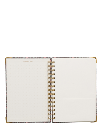 DesignWorks Ink Floral Undated Planner, Red - view 2, Red