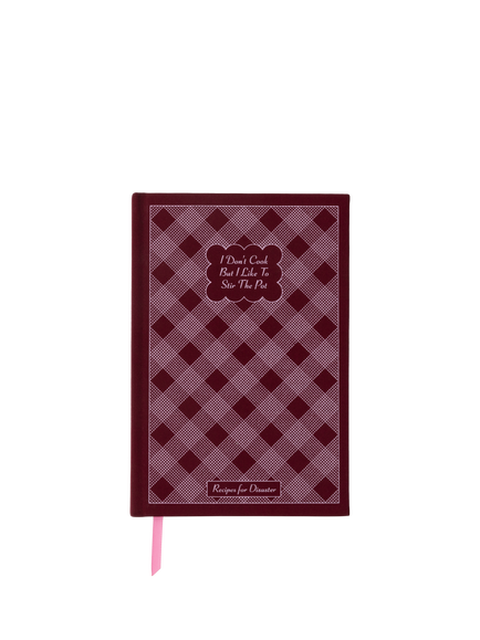 DesignWorks Ink Cook Self Help Journal, Red - view 2, Red