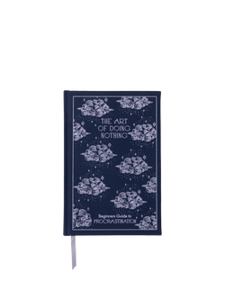 DesignWorks Ink Nothing Self Help Journal, Blue, Blue