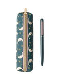 DesignWorks Ink Moon Pen & Pouch Set, Green