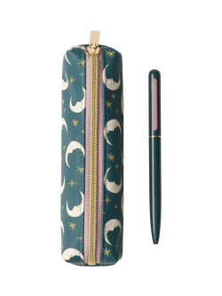 DesignWorks Ink Moon Pen & Pouch Set, Green - view 2, Green