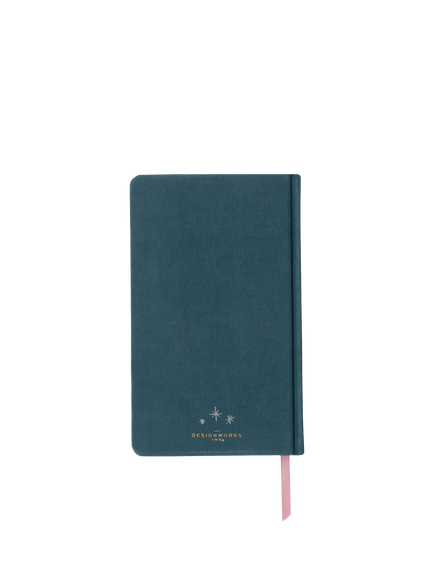 DesignWorks Ink Celestial Moon Journal, Green - view 2, Green