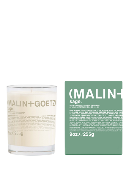 MALIN + GOETZ Sage Scented Candle, 255g, 