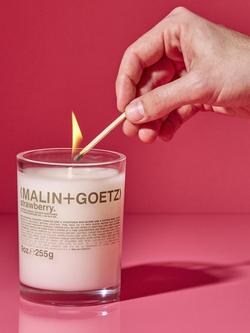 MALIN + GOETZ Strawberry Scented Candle, 255g - view 2, 