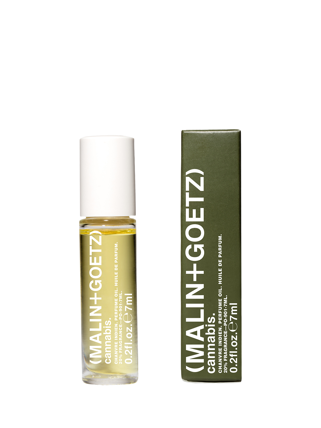 Product image 1 of 1, which shows MALIN + GOETZ Cannabis Perfume Oil, 7ml