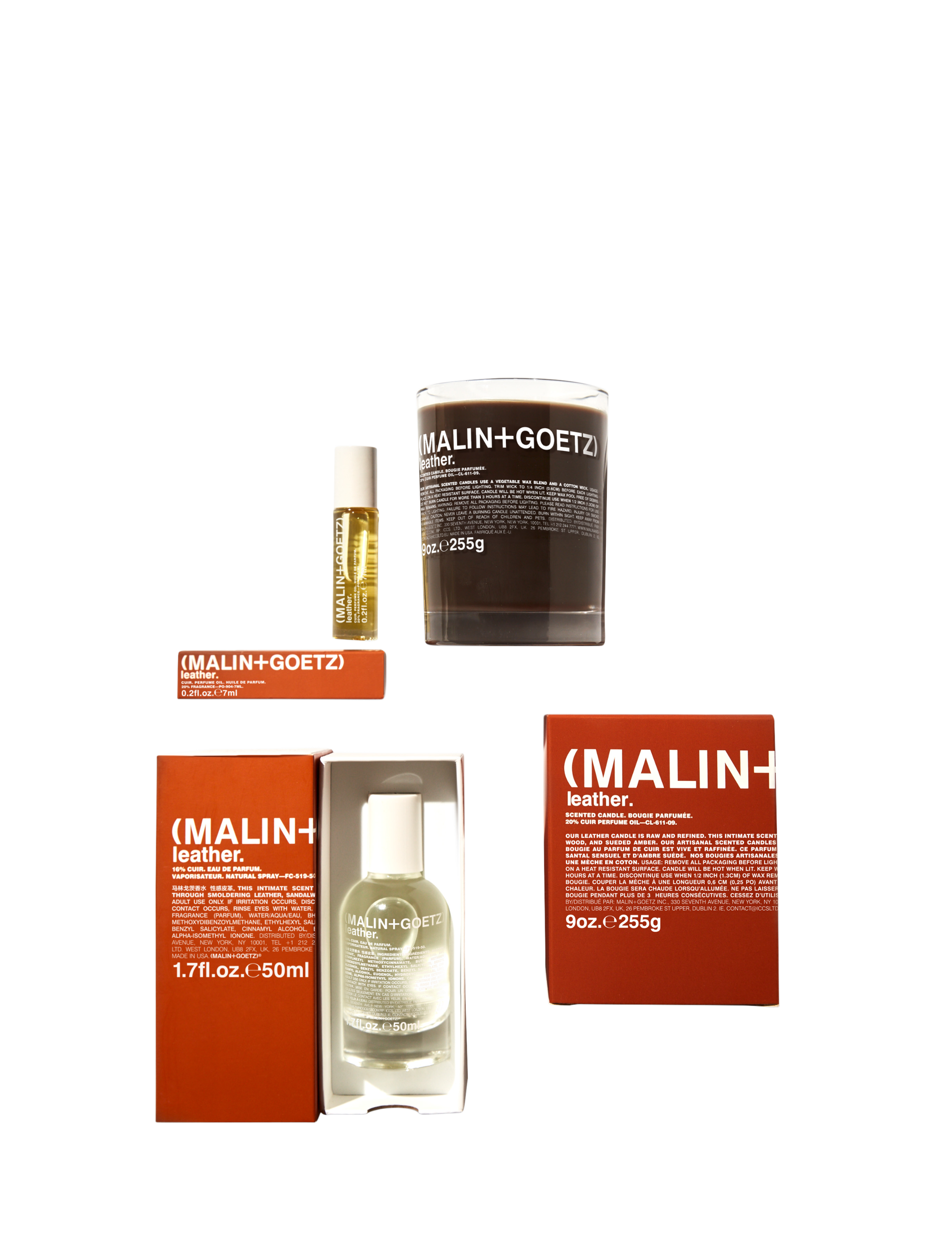 Product image 2 of 2, which shows MALIN + GOETZ Leather Perfume Oil, 7ml
