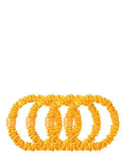 Slip® Pure Silk Skinny Scrunchies, Golden