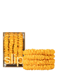 Slip® Pure Silk Skinny Scrunchies, Golden