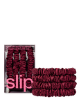 Slip® Pure Silk Skinny Scrunchies, Maroon