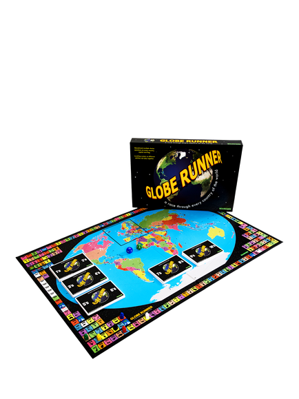 Wildcard Games Globe Runner Board Game - view 2, Multi