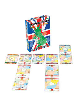 Wildcard Games Mapominoes UK Edition Game - view 2, Multi