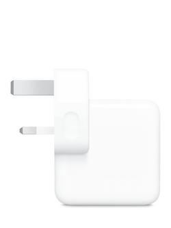Apple 35W Dual USB-C Port Power Adapter, White - view 2, White