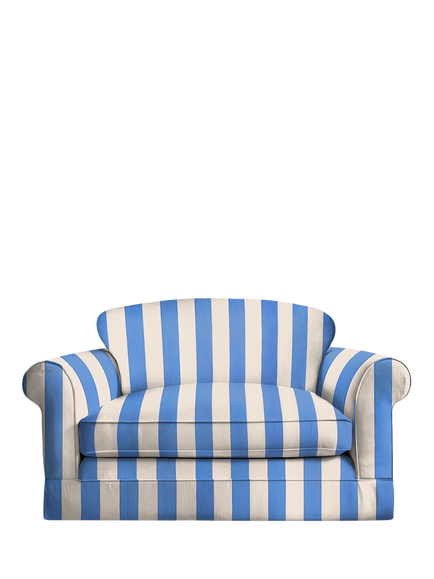John Lewis x Sophie Conran Salthrop Snuggler, Cornish Blue Stripe
