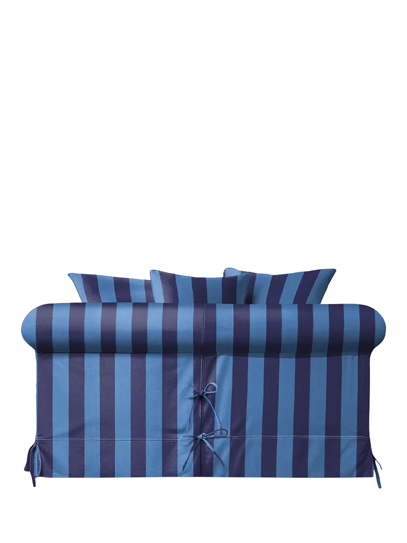 Coastal Blue Stripe 