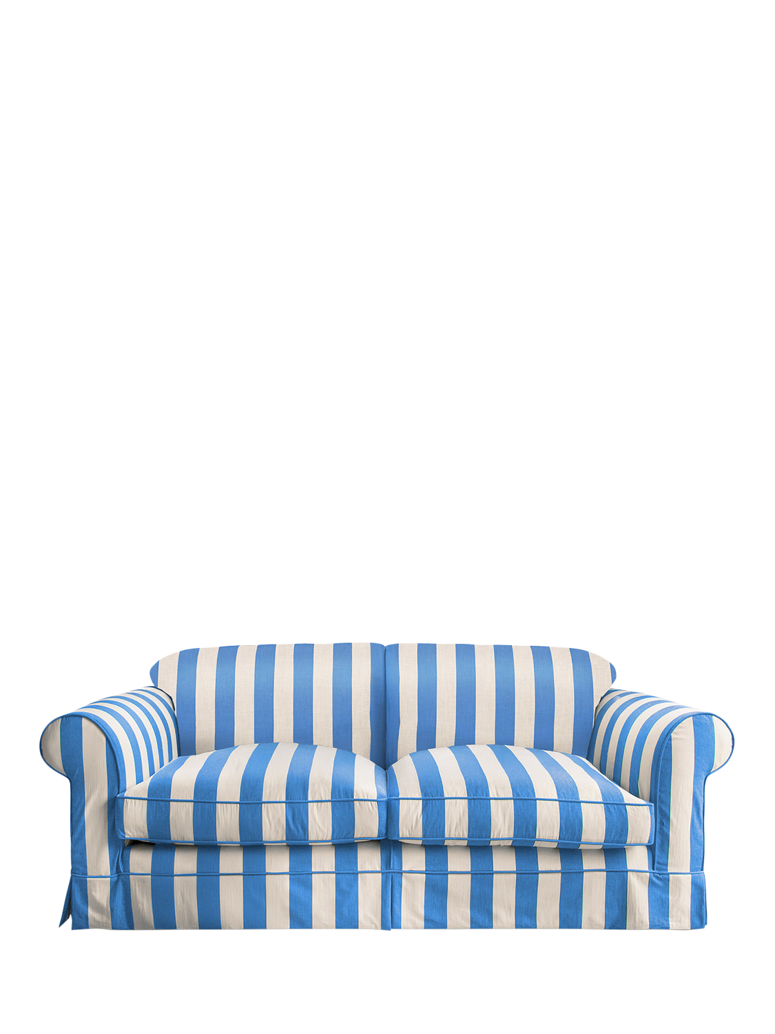 Salthrop Range, John Lewis x Sophie Conran Salthrop Large Sofa, Cornish Blue Stripe