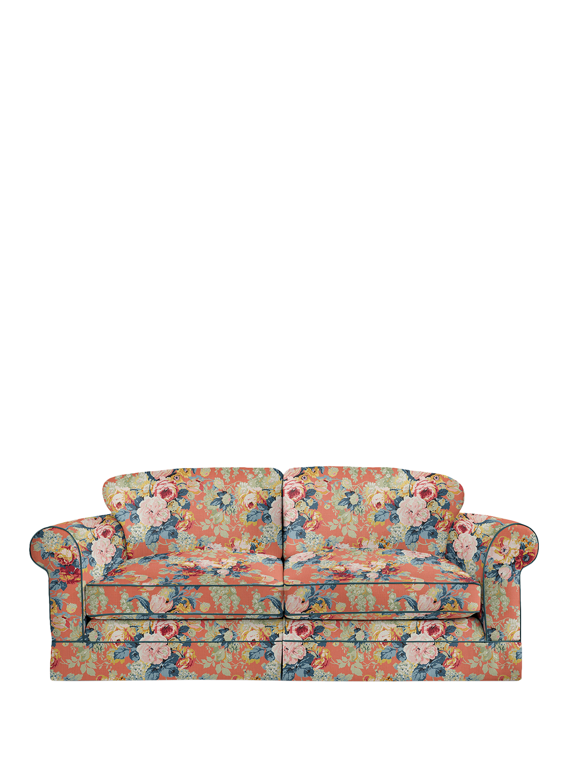 Salthrop Range, John Lewis x Sophie Conran Salthrop Large Sofa, Coral Orange