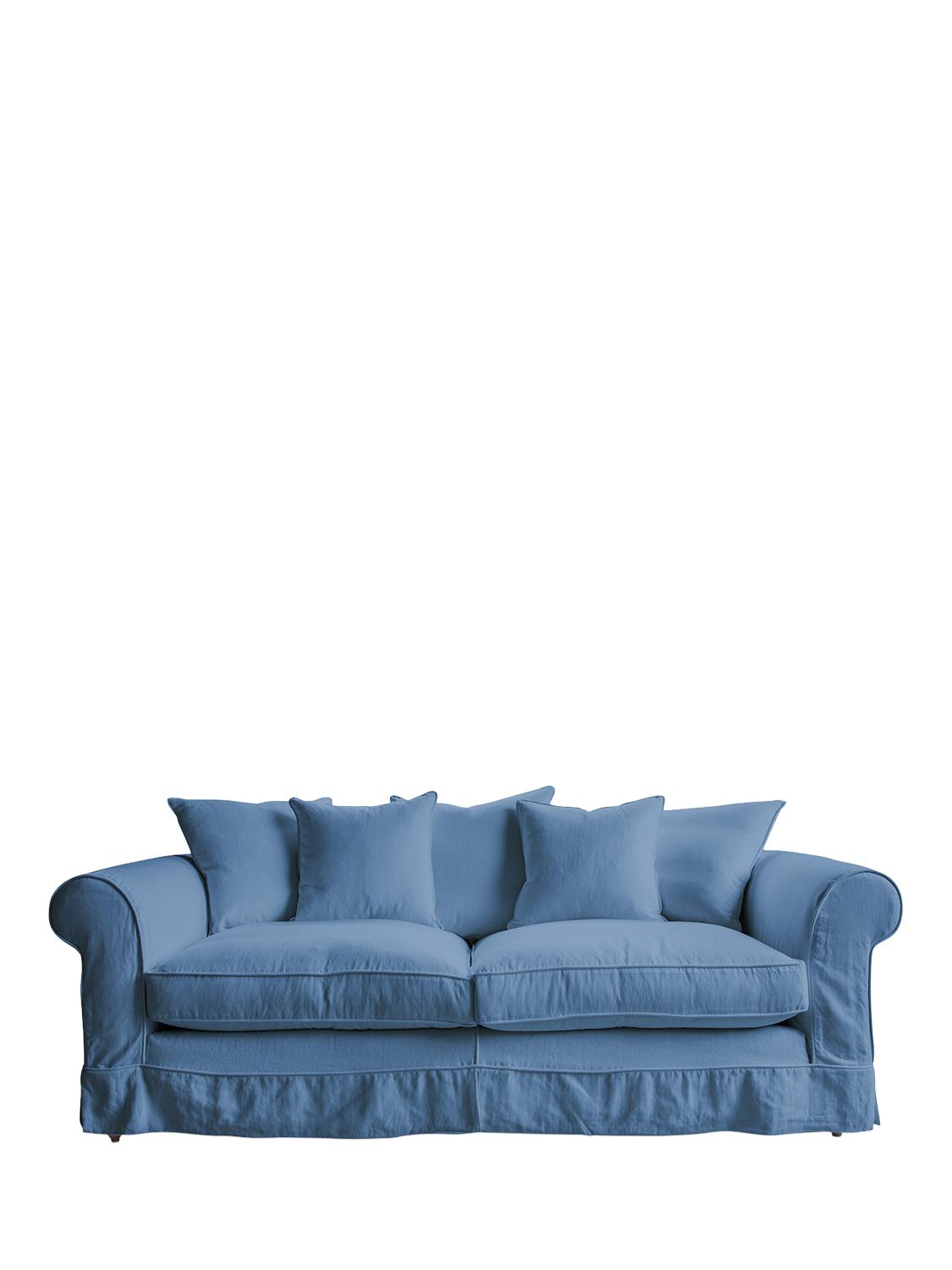 Salthrop Range, John Lewis x Sophie Conran Salthrop Scatter Back Large Sofa, Boho Denim
