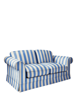 John Lewis x Sophie Conran Salthrop Medium Sofa - view 2, Cornish Blue Stripe