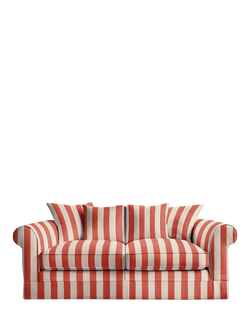 John Lewis x Sophie Conran Salthrop Scatter Back Medium Sofa, Petunia Red Stripe