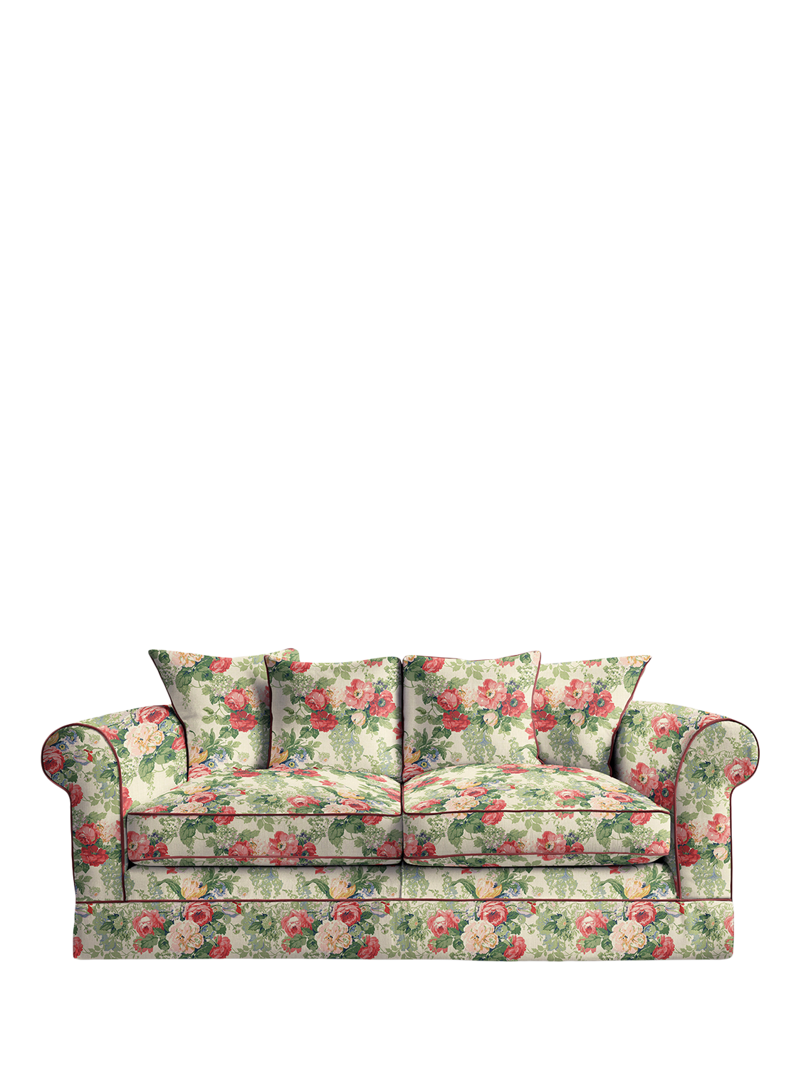 Salthrop Range, John Lewis x Sophie Conran Salthrop Scatter Back Medium Sofa, Classic Rose