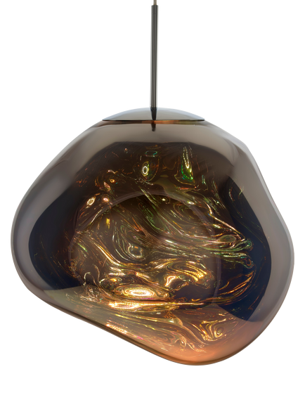 Tom Dixon Melt Pendant Ceiling Light, Metallic Bronze - view 2, Metallic Bronze