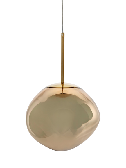 Tom Dixon Melt Mini Pendant Ceiling Light, Metallic Bronze - view 2, Metallic Bronze