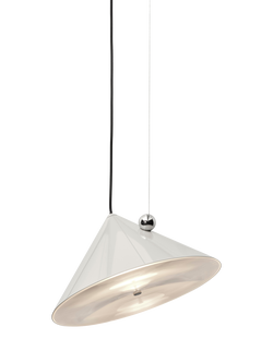 Tom Dixon Pose Large Pendant Ceiling Light, 43cm, White