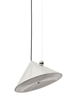 Tom Dixon Pose Large Pendant Ceiling Light, 43cm - view 2, White