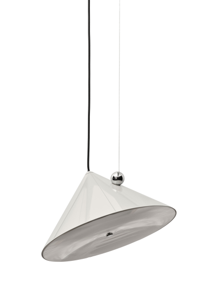 Tom Dixon Pose Large Pendant Ceiling Light, 43cm - view 2, White