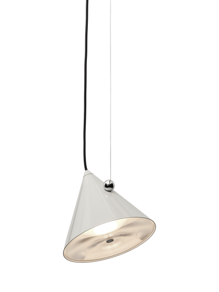 Tom Dixon Pose Small Pendant Ceiling Light, 25cm, White