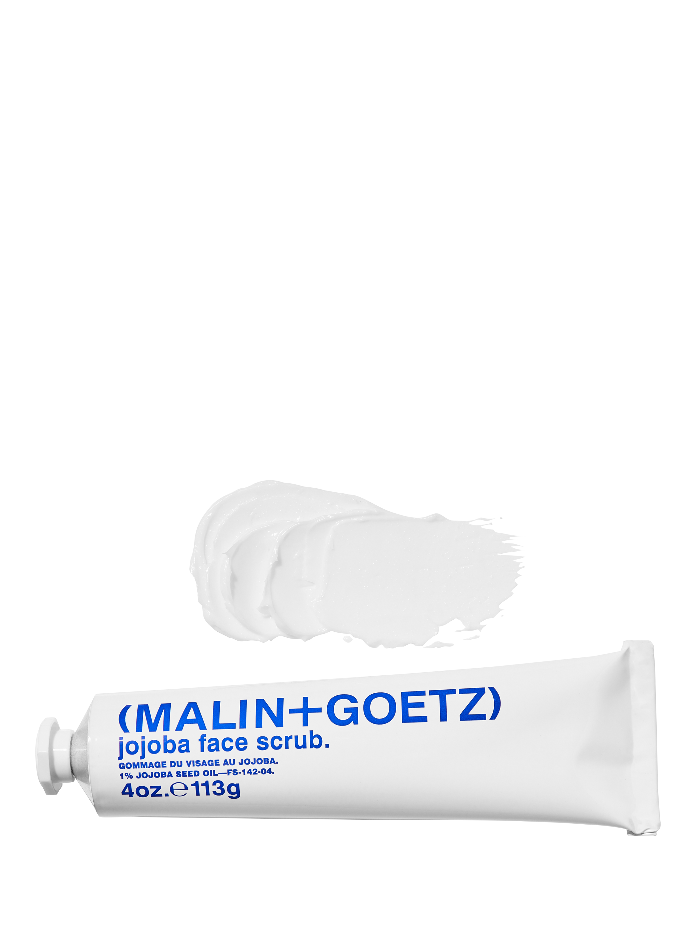 Product image 3 of 5, which shows MALIN + GOETZ Jojoba Face Scrub, 113g