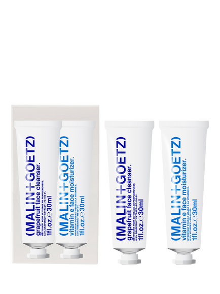 MALIN + GOETZ Face Essentials Duo Skincare Gift Set, 