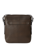 OSPREY LONDON Lorenzo Small Leather Messenger Bag, Chocolate