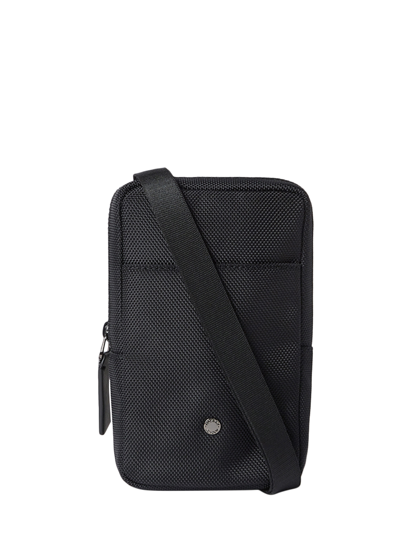 Product image 1 of 4, which shows OSPREY LONDON Ballistic Phone Bag, Black