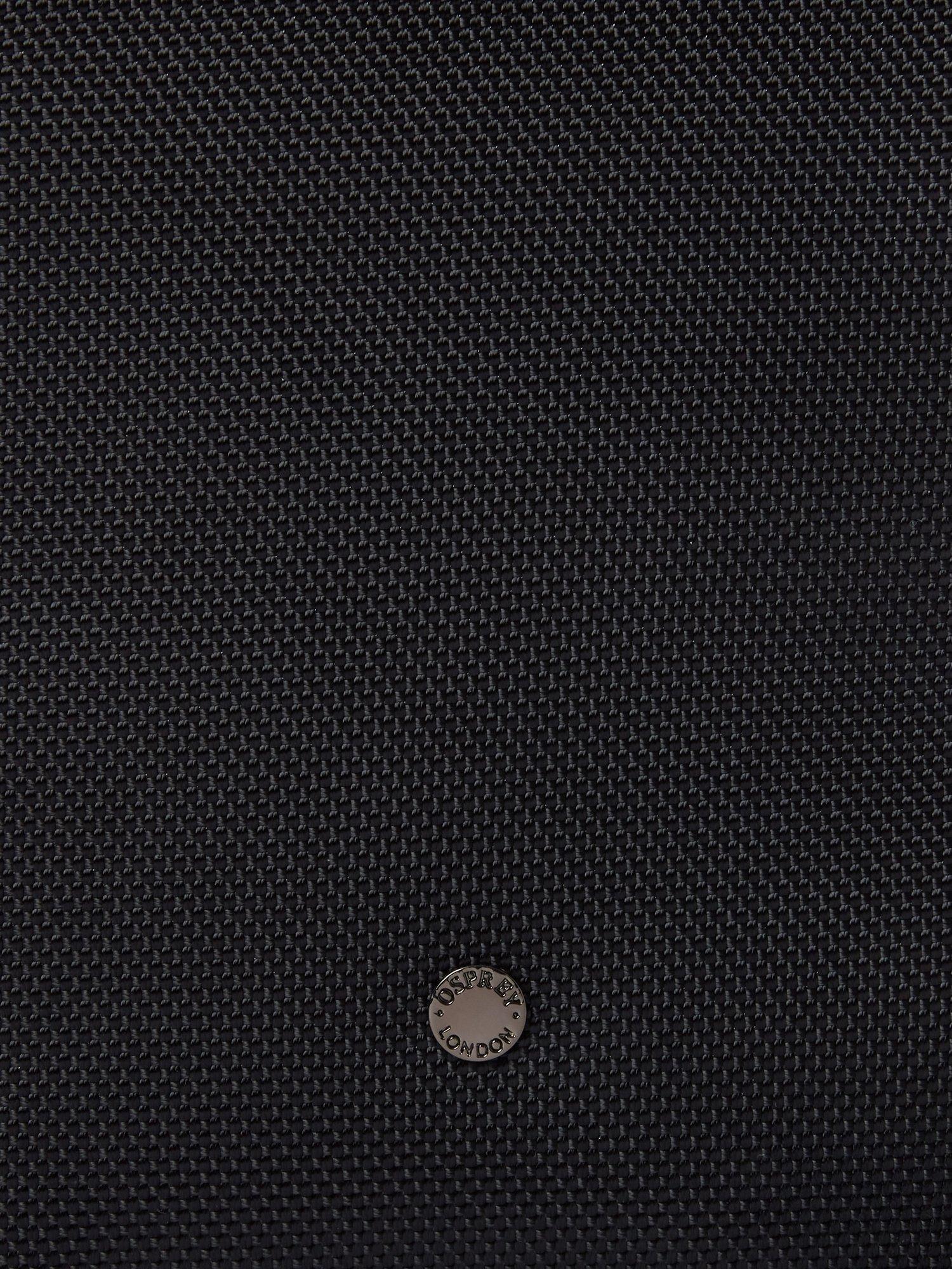 Product image 4 of 6, which shows OSPREY LONDON Ballistic Micro Travel Bag, Black