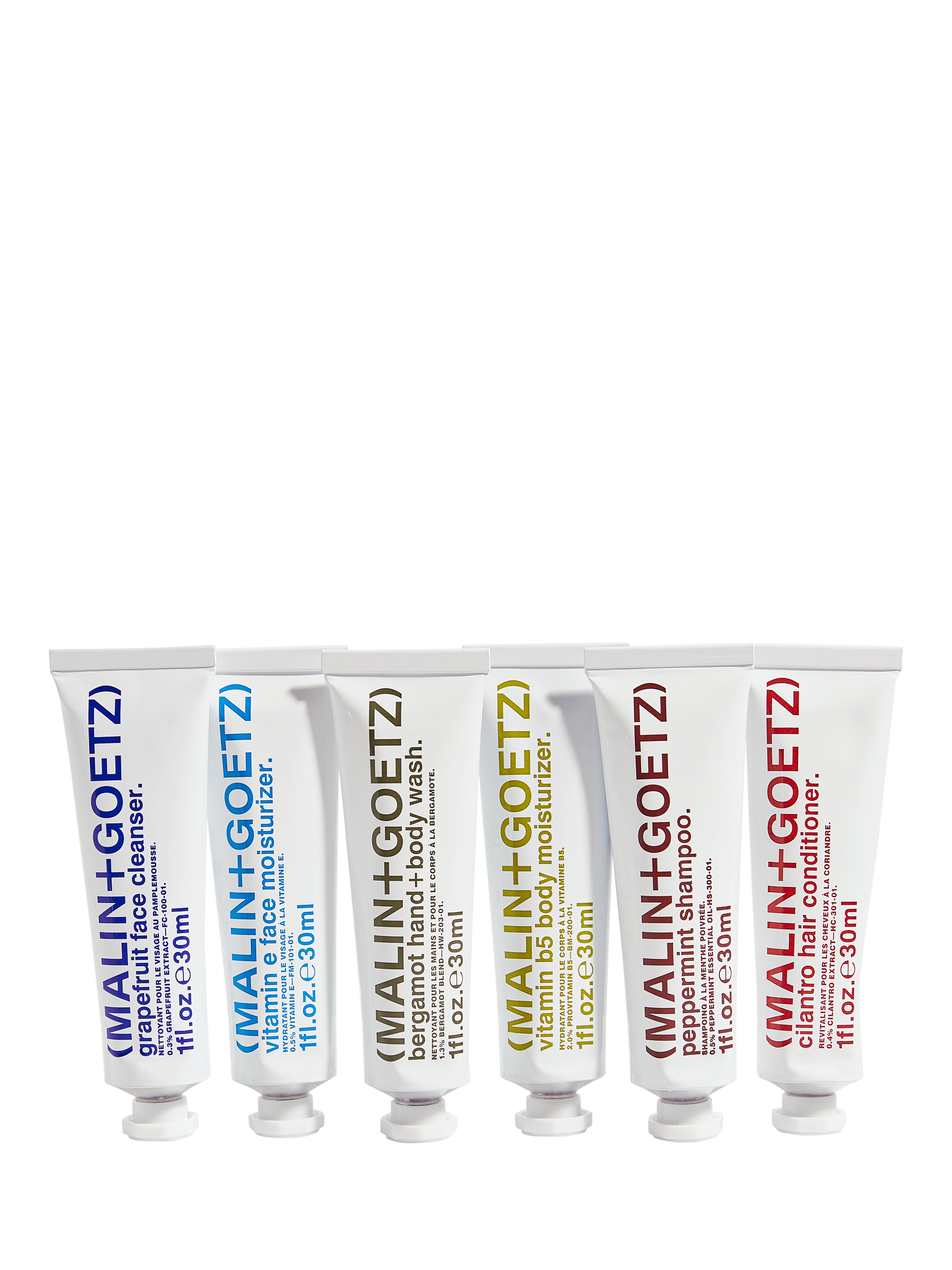 Product image 2 of 5, which shows MALIN + GOETZ Best-Sellers Travel Kit Bodycare Gift Set