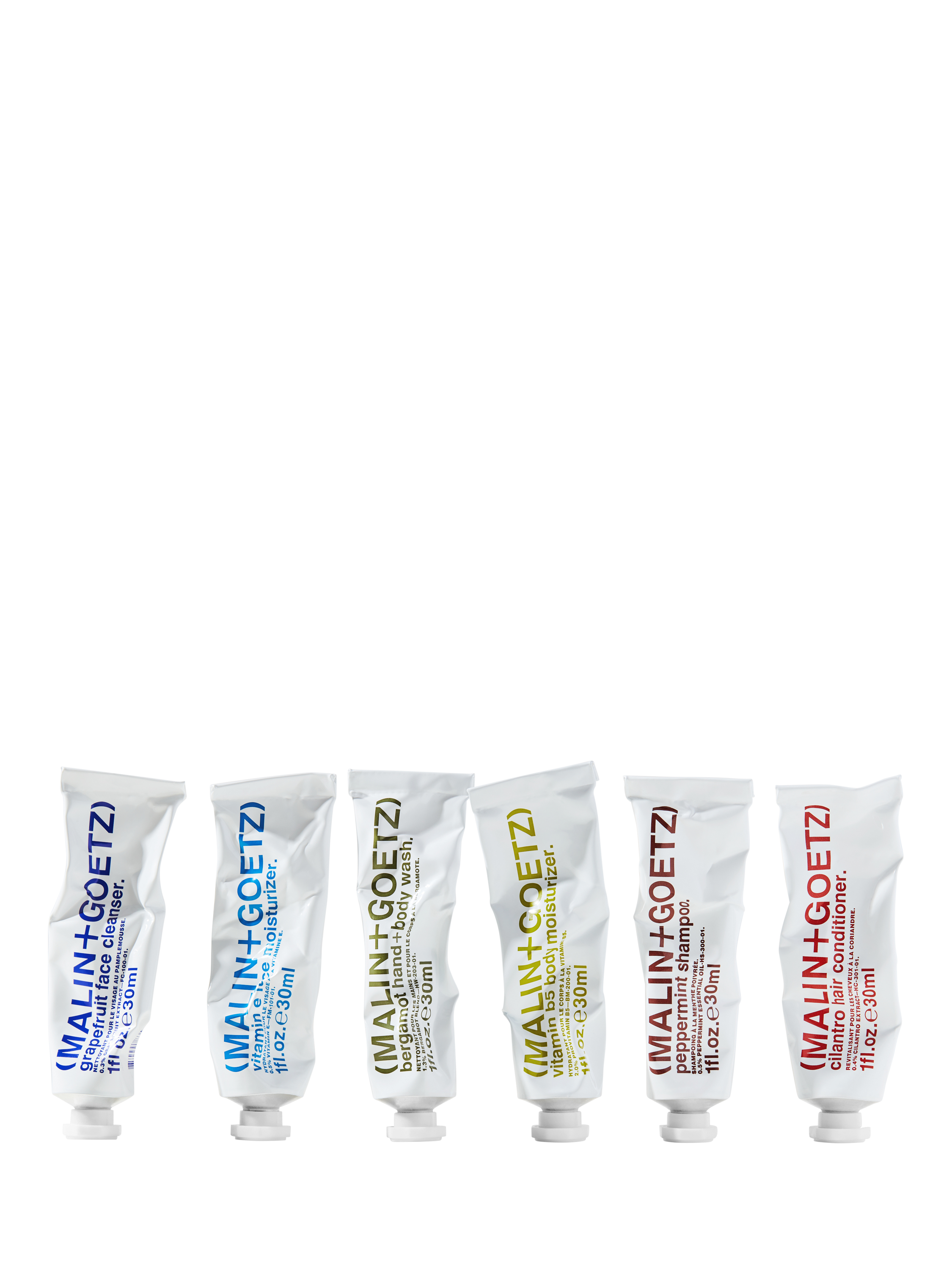 Product image 4 of 5, which shows MALIN + GOETZ Best-Sellers Travel Kit Bodycare Gift Set