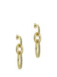 Ted Baker Shirina Crystal Shimmer Drop Earrings, Gold