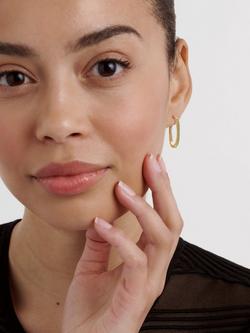 Ted Baker Shivanna Crystal Shimmer Hoop Earrings, Gold - view 2, Gold