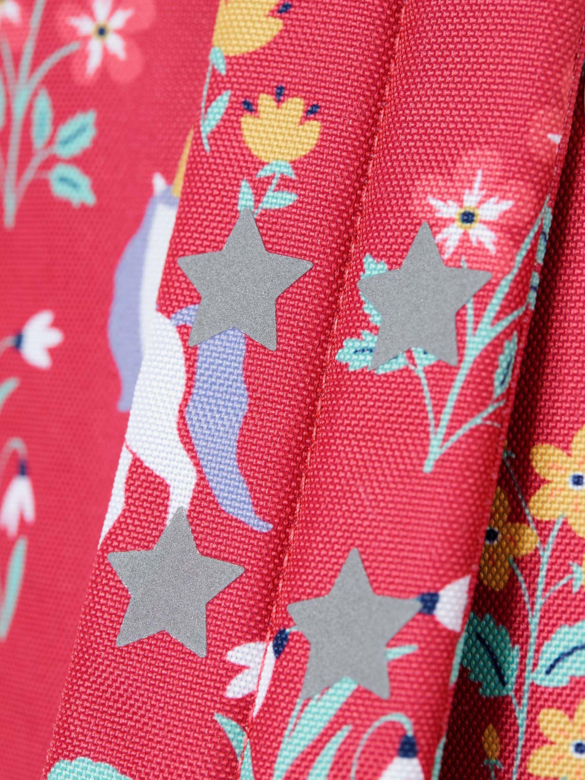 Product image 5 of 5, which shows Frugi Kids' Explorers Unicorn Print Backpack, Rose